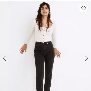 Classic straight jeans in lunar wash